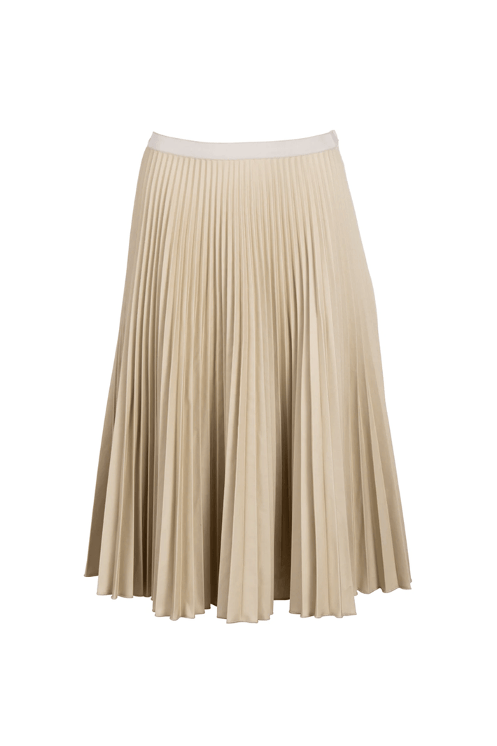 Pleated Skirt - Crema