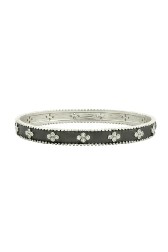 Clover Beaded Bangle