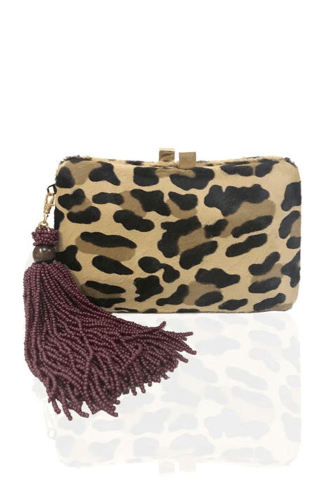 Leopard Clutch