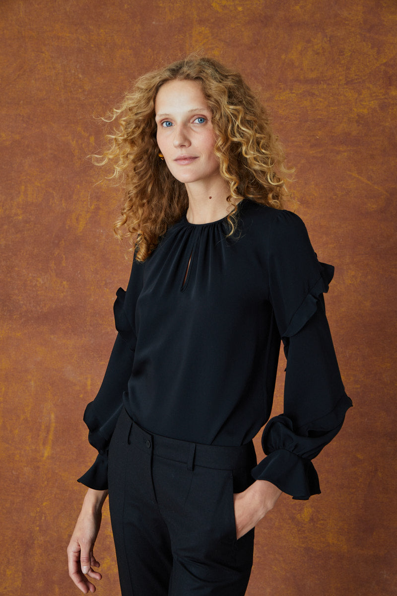 Aurora Blouse - Black