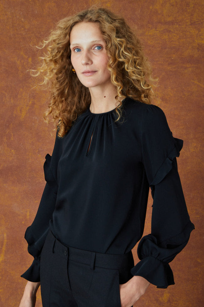 Aurora Blouse - Black