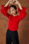 Aurora Blouse - Red