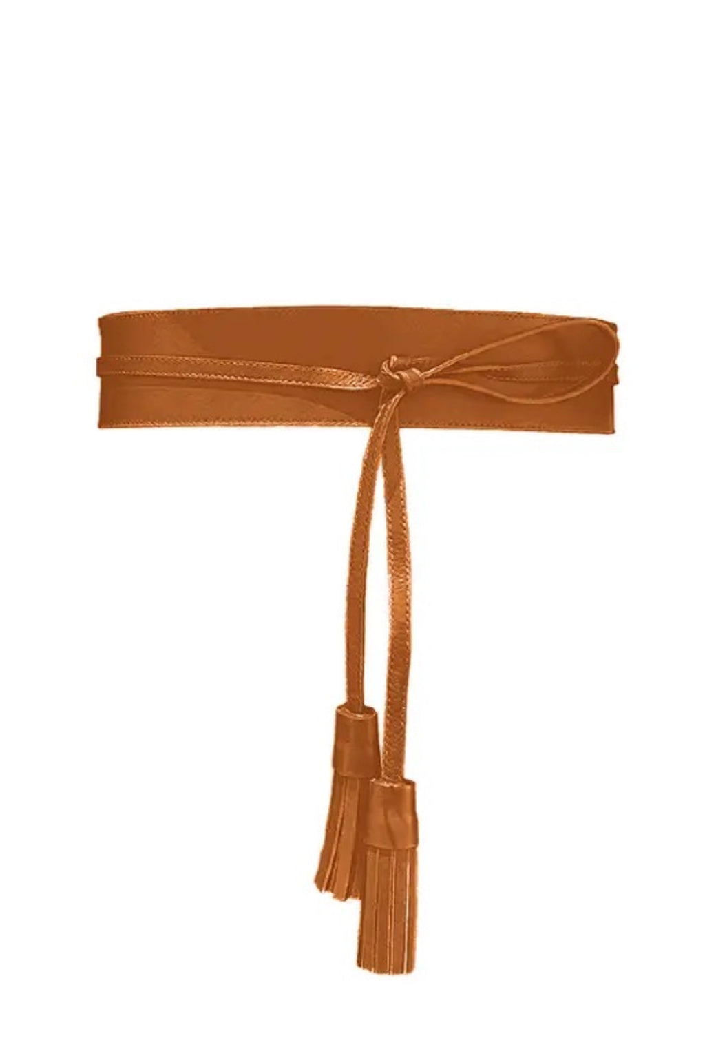 Tassel Belt - Natural Leather