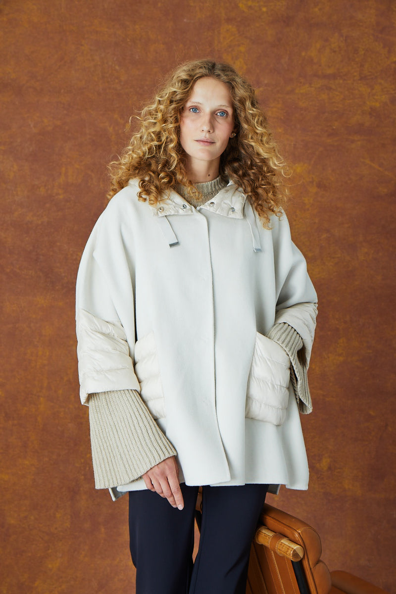 Charlotte Brody Getaway Coat in Ecru - Fall 2023 Collection
