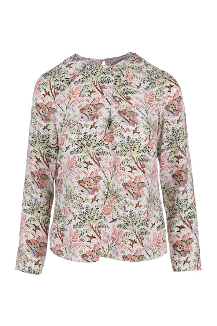 Ginger Blouse - Blush Desert Oasis
