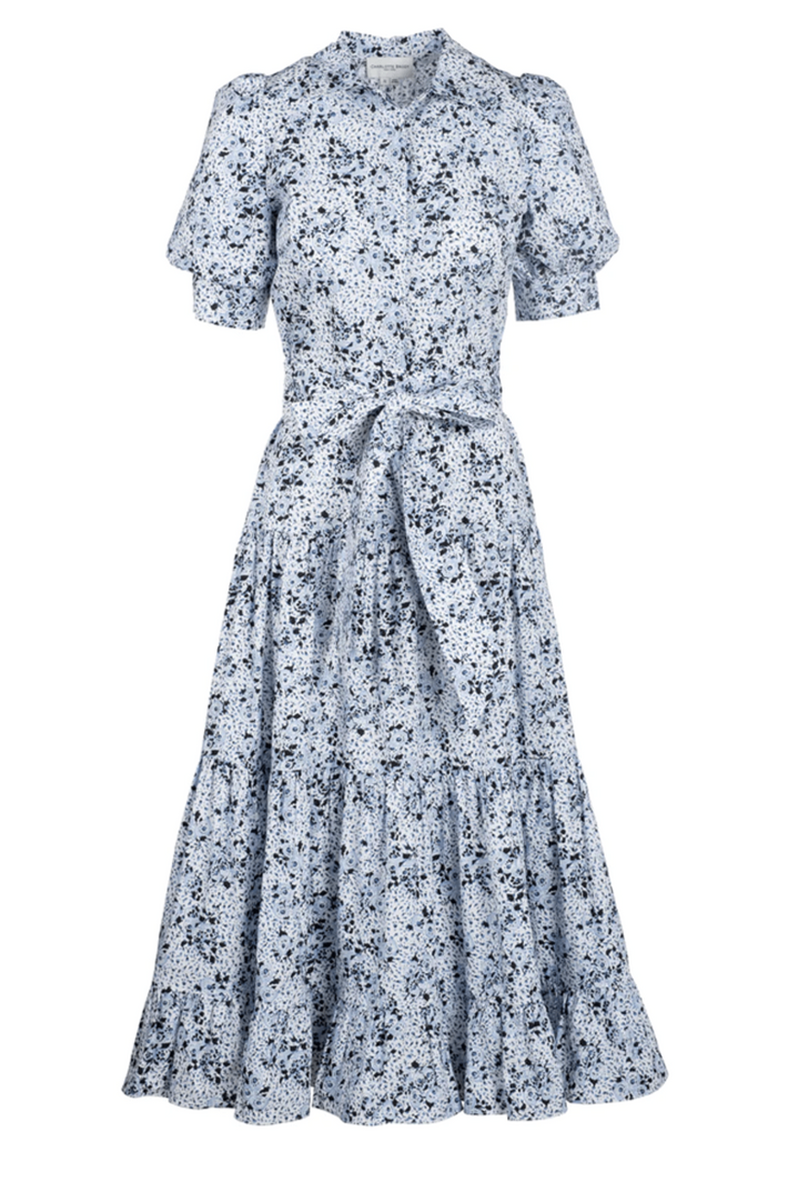 Palma Dress - Blue Water Lily