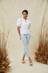 Mara Straight Leg Ankle Jean - Cerulean