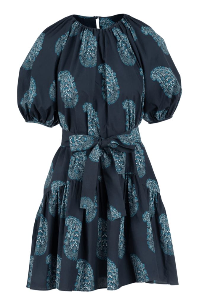 Mayapple Dress - Blue Paisley