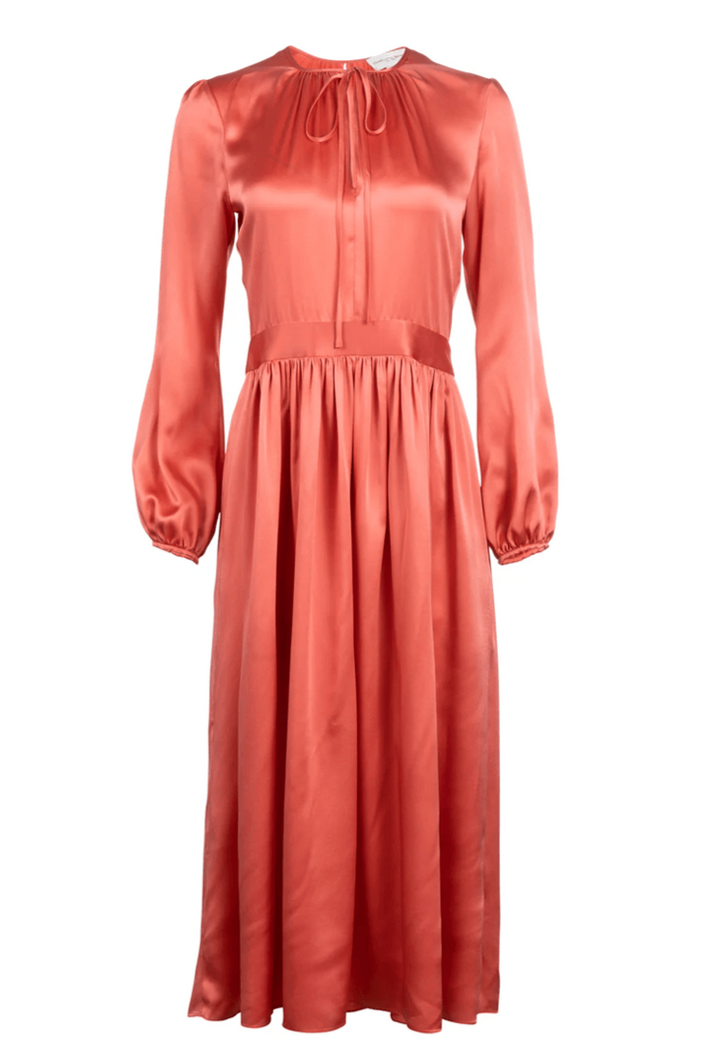 Luna Dress - Coral