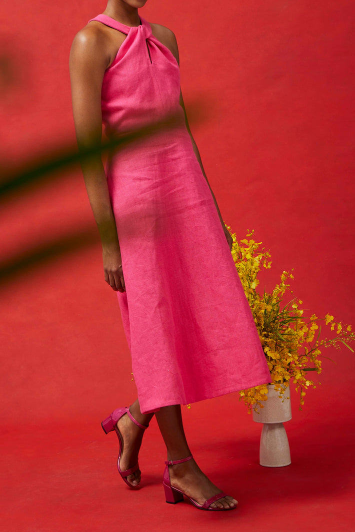 Sol Dress - Hot Pink