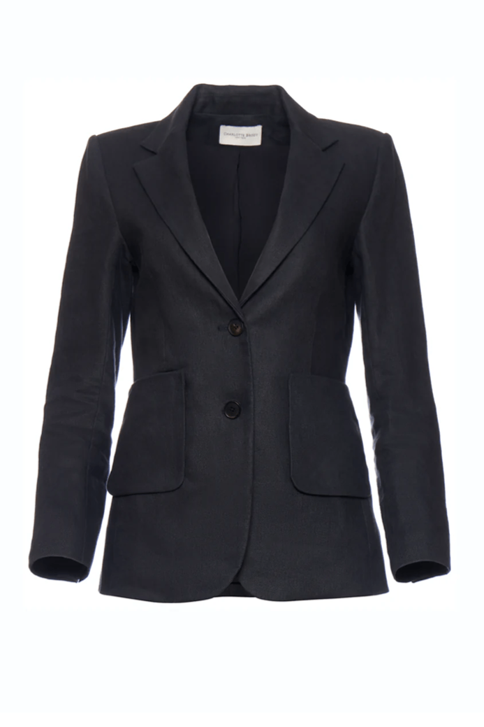 Woodstock Blazer - Navy Linen