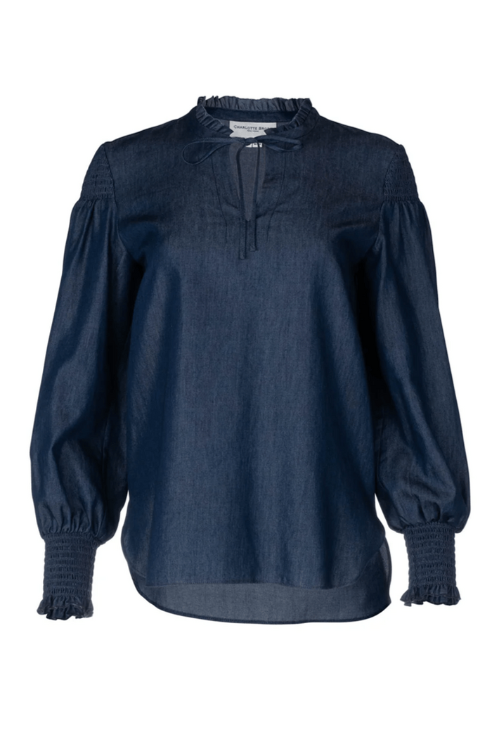 Saffron Blouse - Chambray