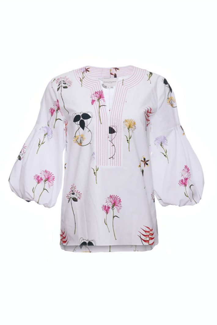 Fiesta Blouse - Frida's Garden