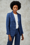 Woodstock Blazer - Navy Plaid