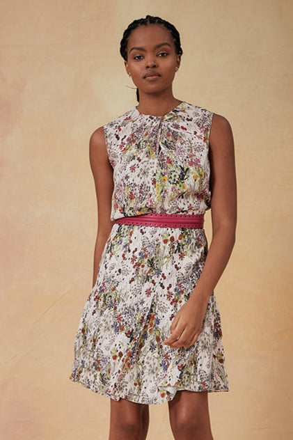 Pansy Skirt - Blush English Garden