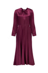 Charlotte Brody Ginger Dress - Plum Hammered