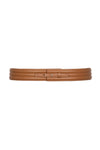 Banded Belt - Natural Leather