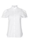 Trellis Blouse - White