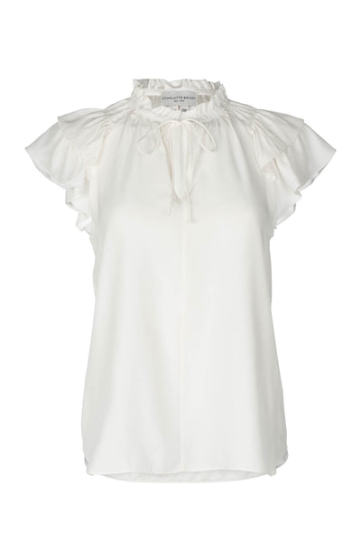 Butterfly Blouse - Ivory – Charlotte Brody