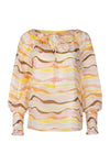 Jasmine Blouse - Blush Watercolor