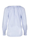 Jasmine Blouse - Blue and White Stripe