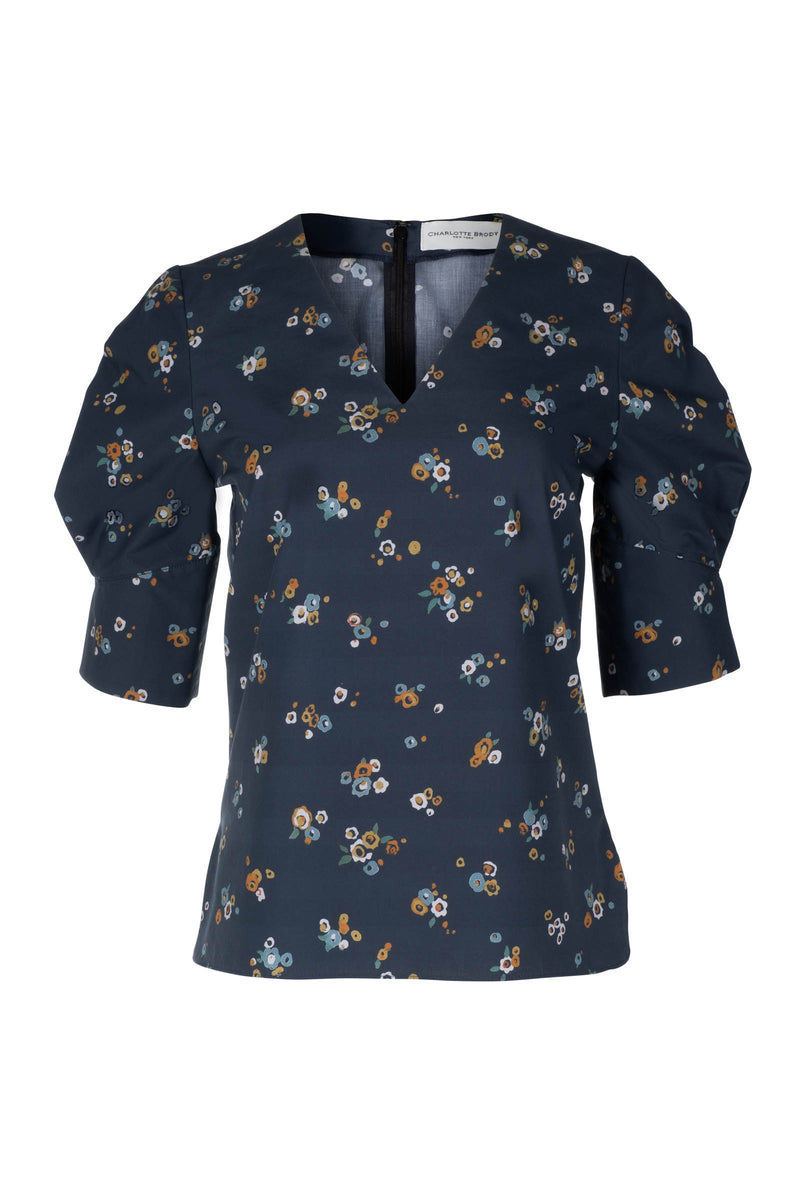 Prairie Blouse - Meadow Print