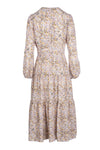 Keyhole Midi Dress - Lilac Marble