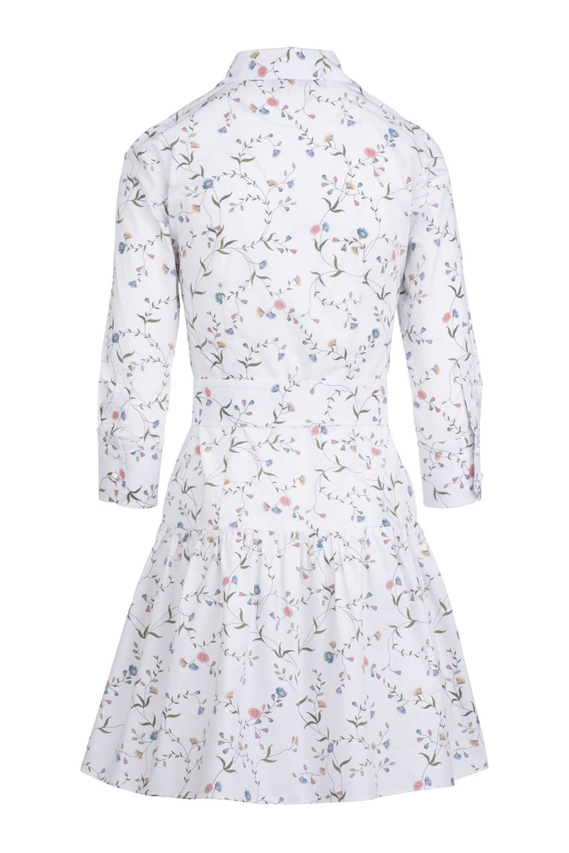 Rosemary Dress - Floral Vine