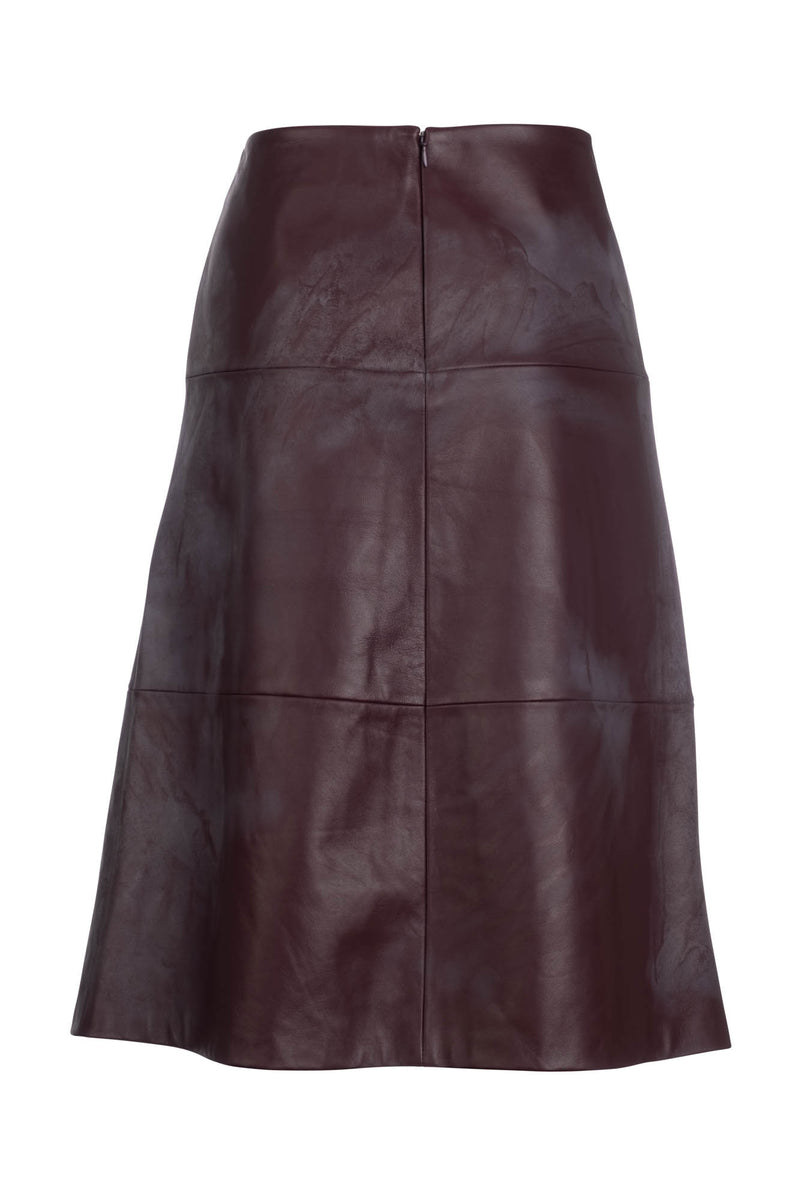 Linden Skirt - Maroon