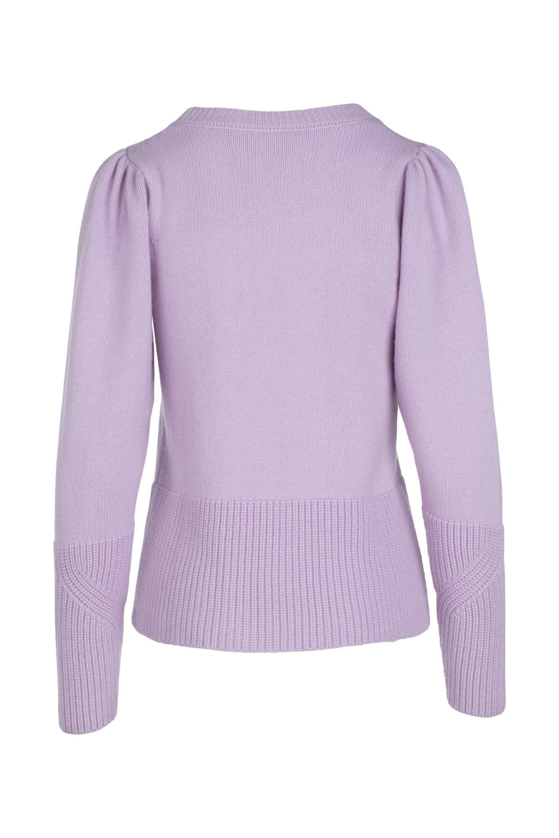 Long Sleeve Cleo Sweater - Lilac
