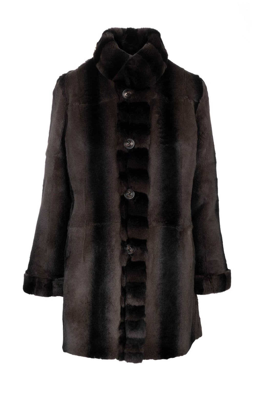 Reversible Raincoat - Brown/Black