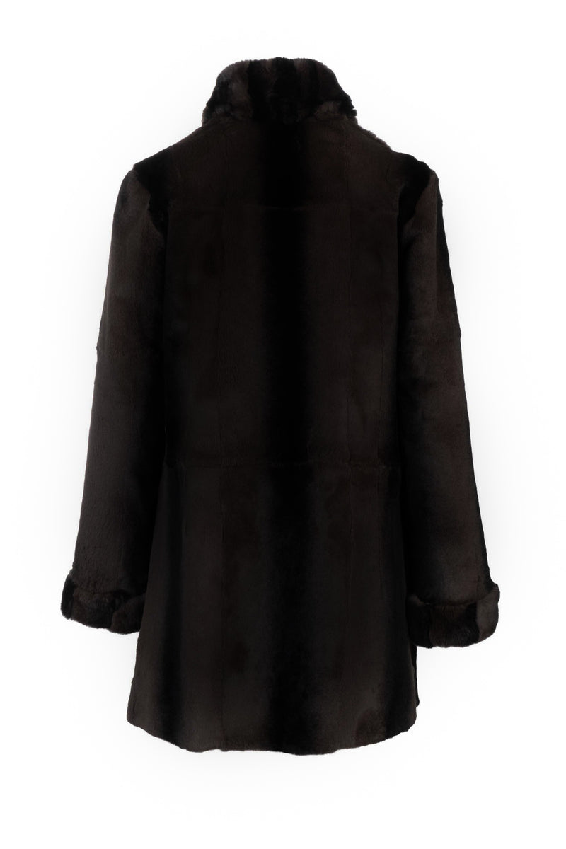 Reversible Raincoat - Black