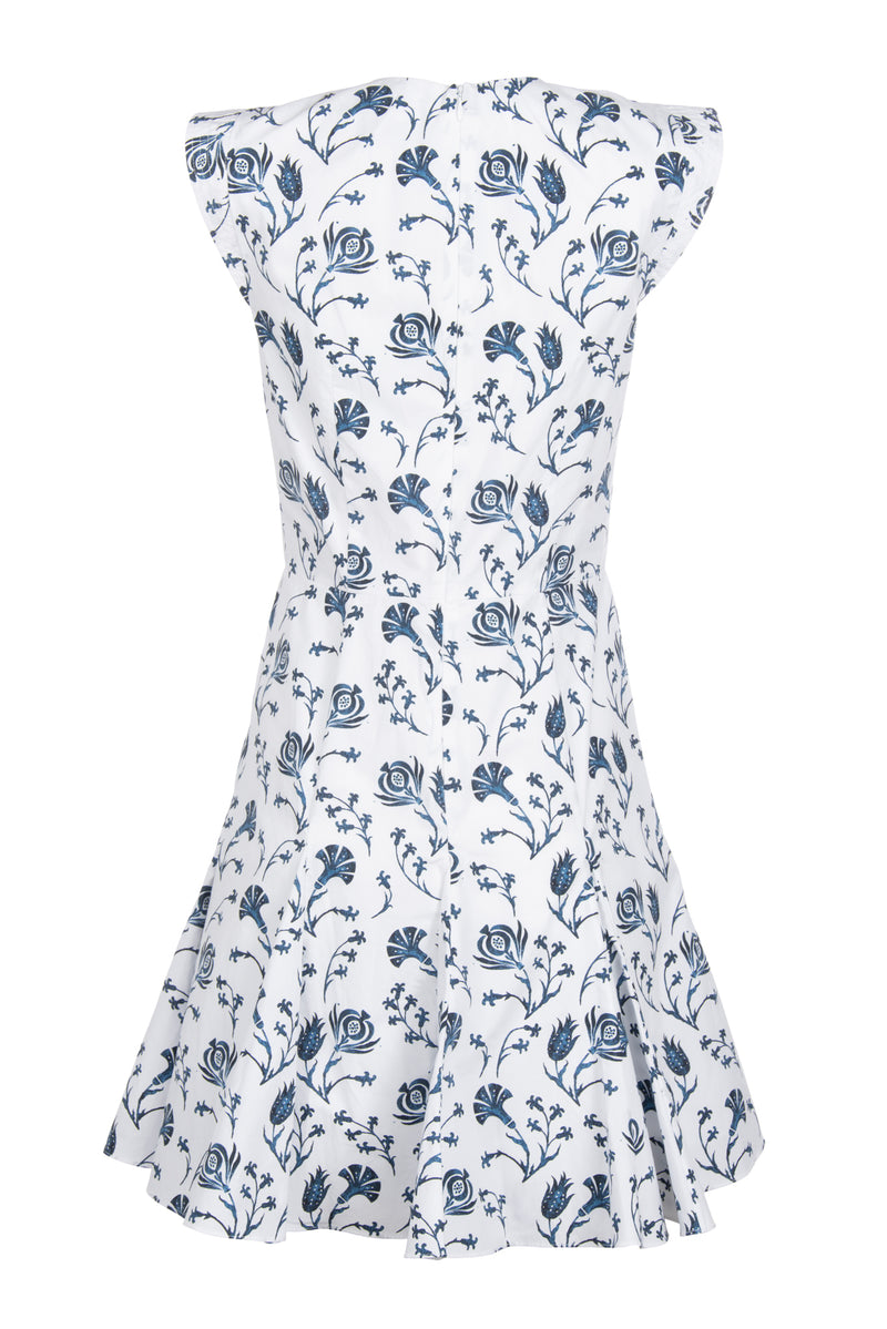 Toledo Dress - Navy Pomegranate