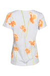 Burnout Tee - Tangerine Spanish Poppy