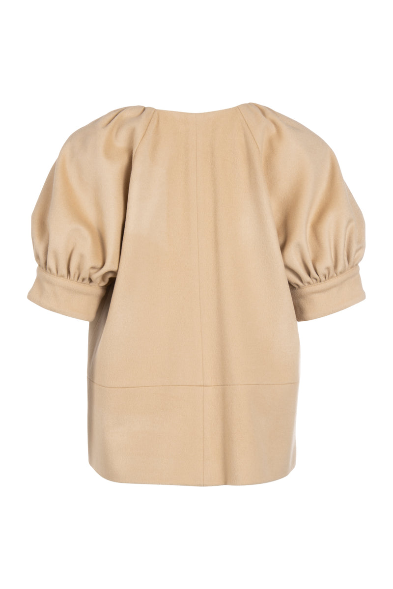 Brigitte Jacket - Beige Wool