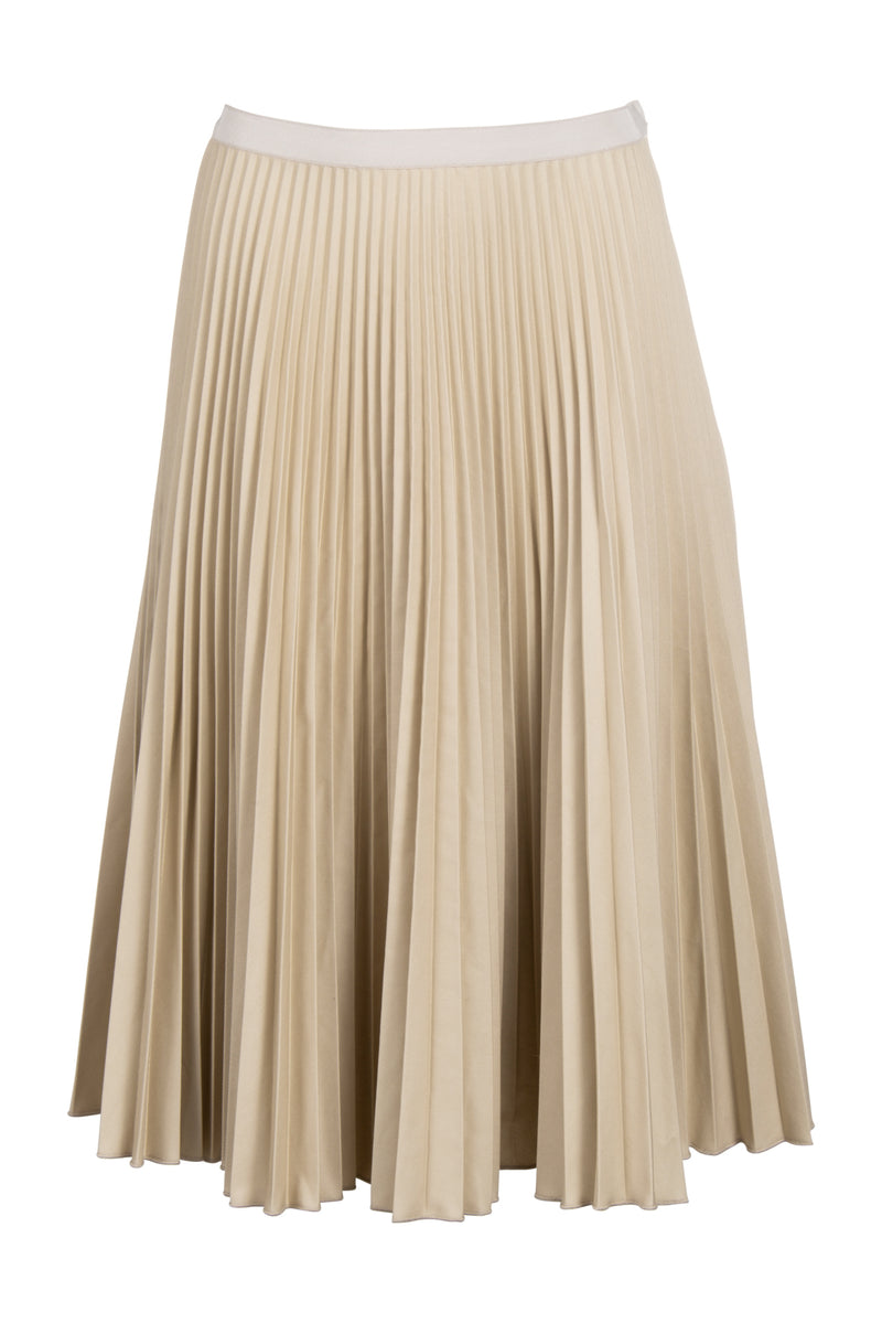 Pleated Skirt - Crema