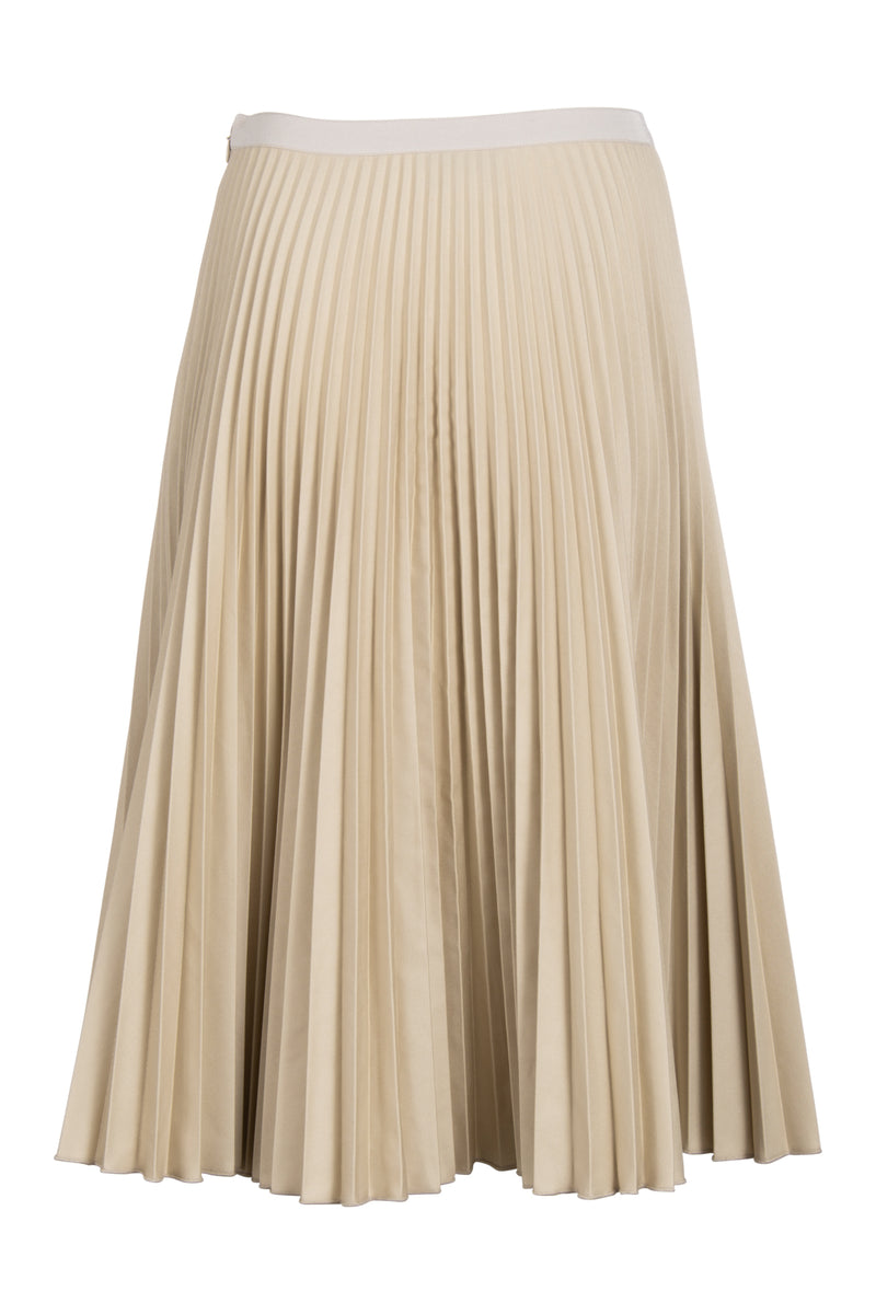 Pleated Skirt - Crema