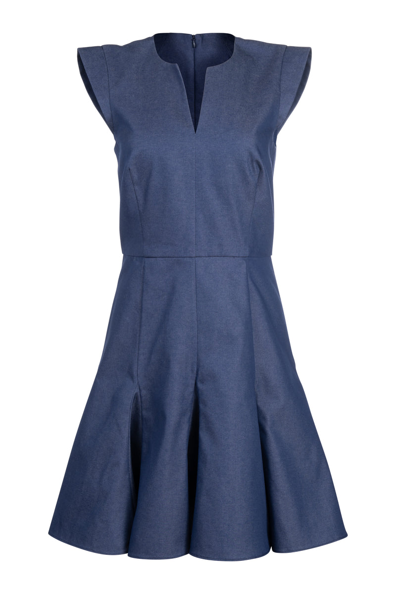 Toledo Dress - Indigo Denim