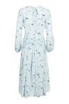 Luna Dress - Blue Flora