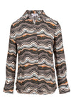 Silk Button Down - Agate