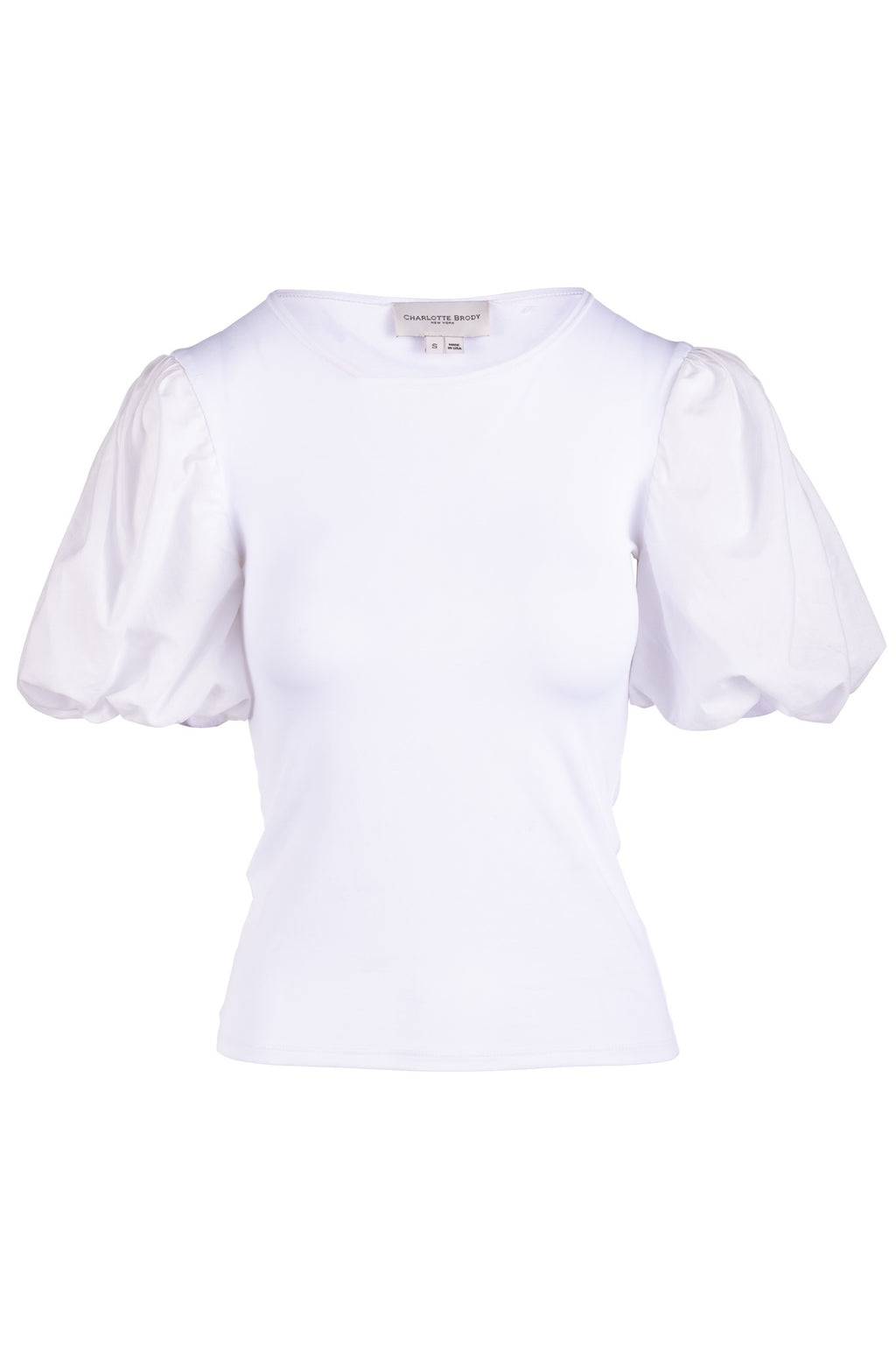 Peony Tee - White