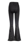 Bridget Boot High Rise Jean - Black Coated