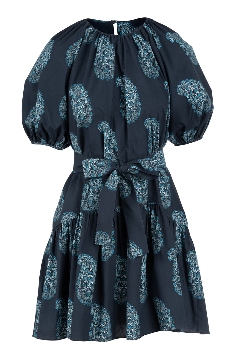 Mayapple Dress - Blue Paisley