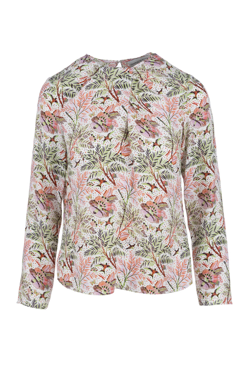 Ginger Blouse - Blush Desert Oasis