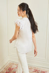 Butterfly Blouse - White Eyelet