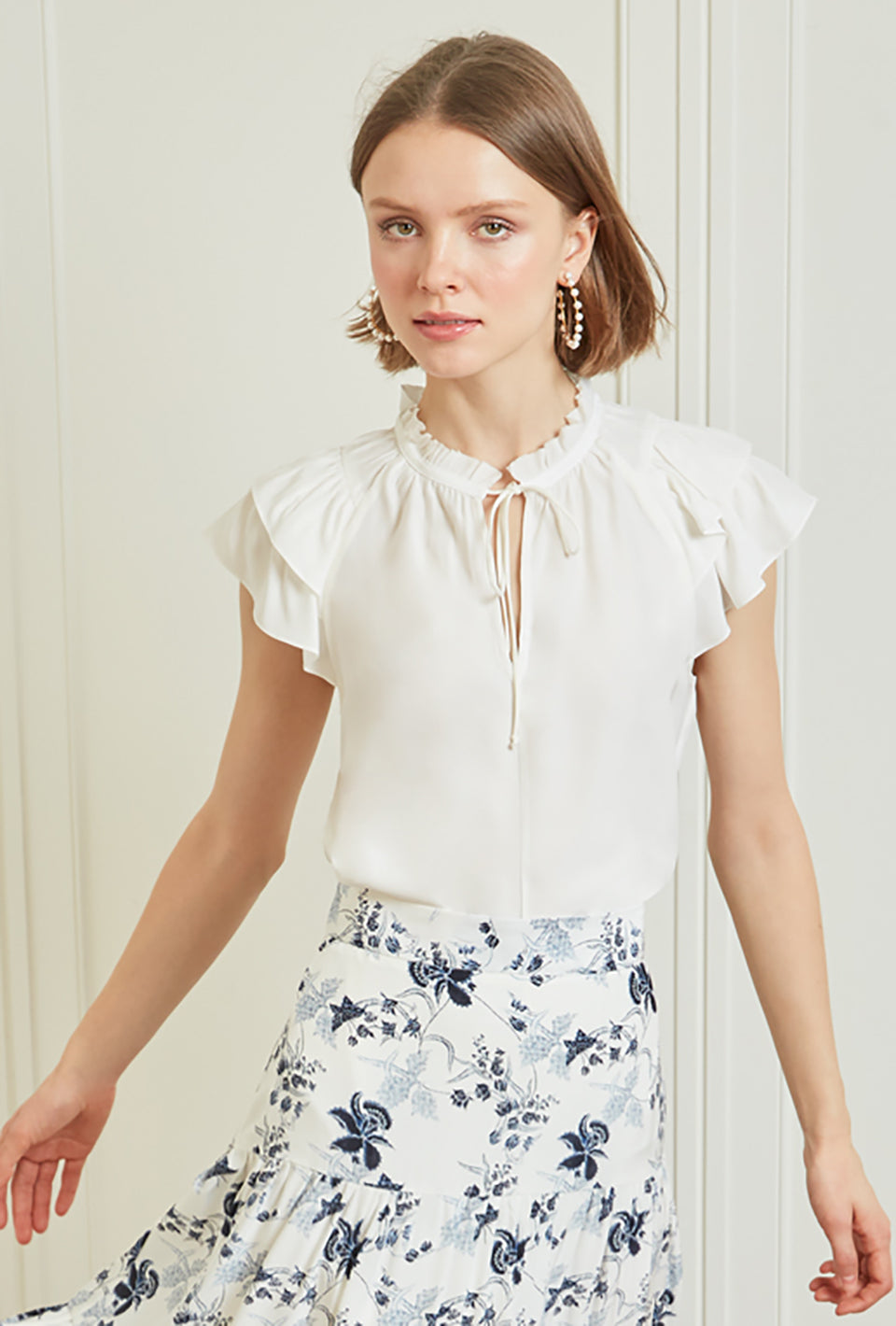 Butterfly Blouse - Ivory
