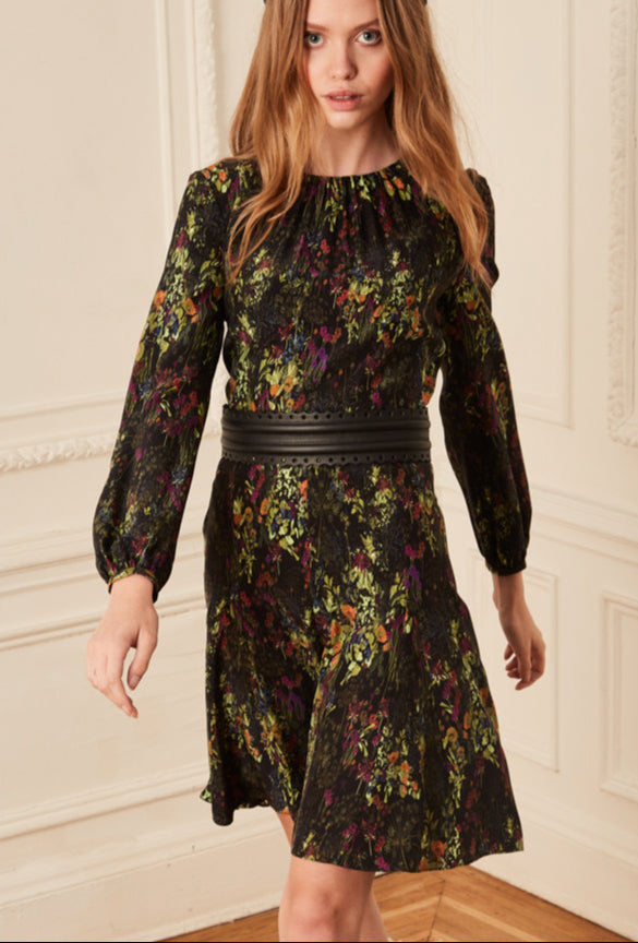 Godet Dress - English Garden English Garden / M Godet Dress - English Garden English Garden / M
