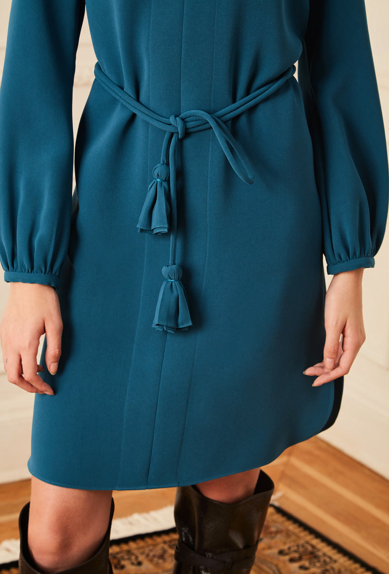 Classic Shirt Dress - Teal