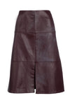 Linden Skirt - Maroon