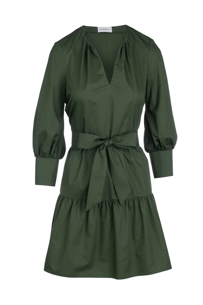 Sage Dress - Hunter